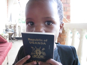 Liam's passport