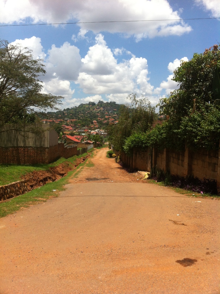 On a walk in Kampala